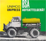 1968 Aufbau für Unimog mit Pumpe