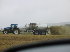 Prallkopfverteiler im Einsatz