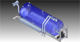 Hakenlift-Wechseltank mit 2 Kammern und Vakuumtechnik